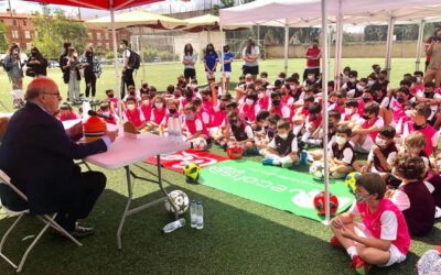 Campus Vicente del Bosque 2022. Las inscripciones ya están abiertas. Este año contaremos con un Campus Inclusivo en Villamuriel, en Palencia del 27 de junio al 1 de julio. Os iremos informando.